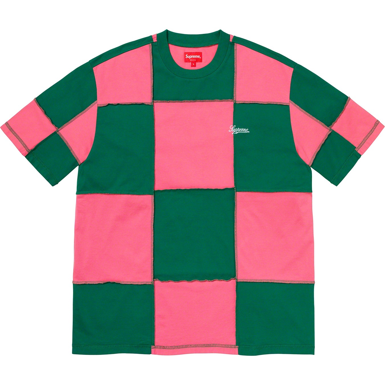 Patchwork S/S Top view 4